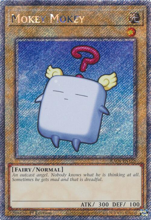Mokey Mokey [RA04-EN126] Platinum Secret Rare - Yugioh Cards For Your TCG Needs!