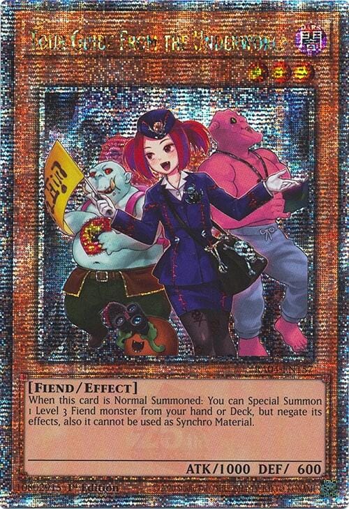 Tour Guide from the Underworld (Alternate Art) [RA04-EN157] Quarter Century Secret Rare - Yugioh Cards For Your TCG Needs!