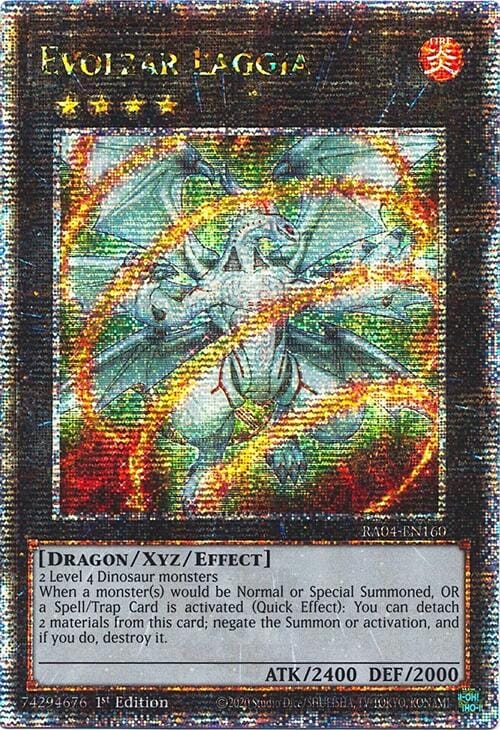 Evolzar Laggia [RA04-EN160] Quarter Century Secret Rare - Yugioh Cards For Your TCG Needs!