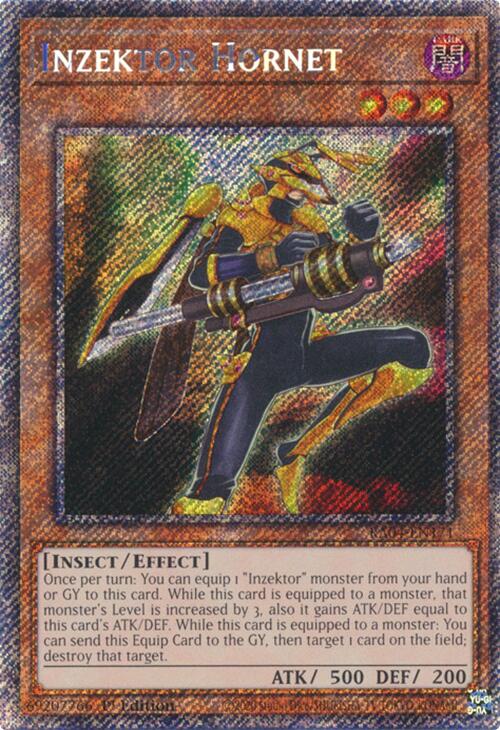 Inzektor Hornet [RA04-EN171] Platinum Secret Rare - Yugioh Cards For Your TCG Needs!