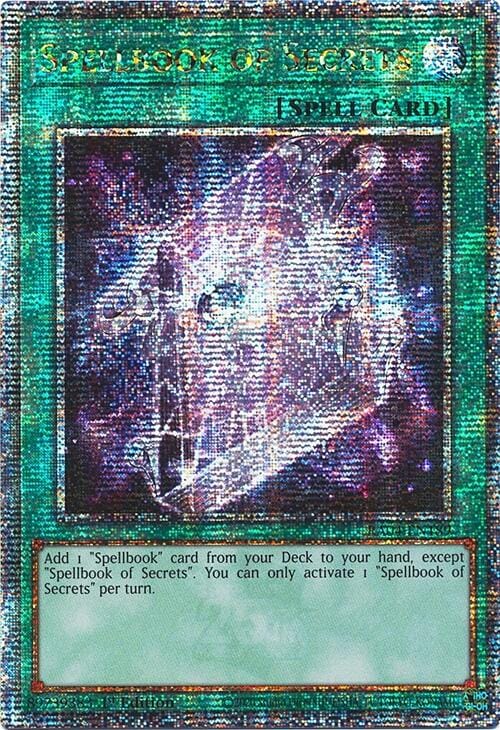 Spellbook of Secrets [RA04-EN189] Quarter Century Secret Rare - Yugioh Cards For Your TCG Needs!