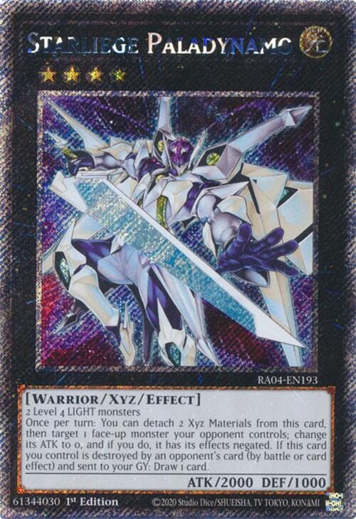 Starliege Paladynamo [RA04-EN193] Platinum Secret Rare - Yugioh Cards For Your TCG Needs!