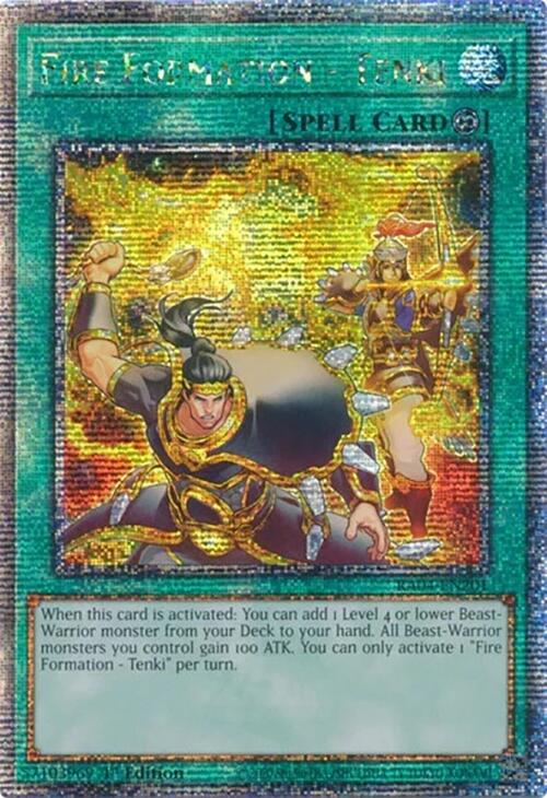 Fire Formation - Tenki [RA04-EN201] Quarter Century Secret Rare Yu-Gi-Oh!