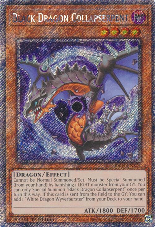 Black Dragon Collapserpent [RA04-EN204] Platinum Secret Rare - Yugioh Cards For Your TCG Needs!