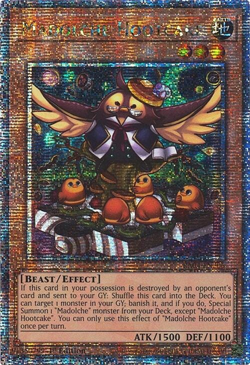 Madolche Hootcake [RA04-EN206] Quarter Century Secret Rare - Yugioh Cards For Your TCG Needs!