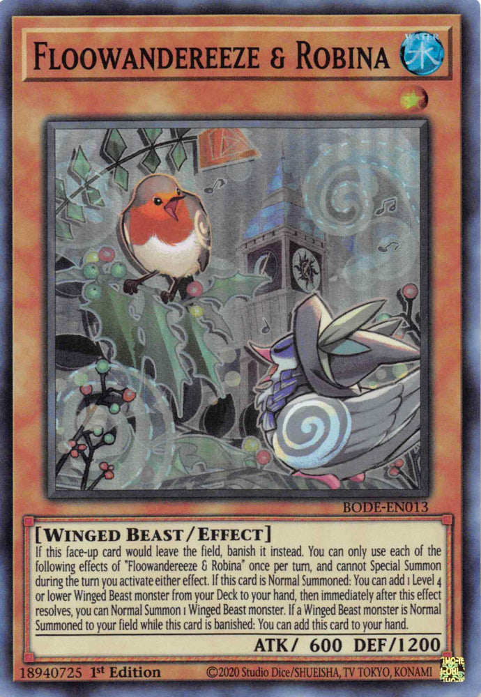Floowandereeze & Robina [BODE-EN013] Super Rare - Yugioh Cards For Your TCG Needs!