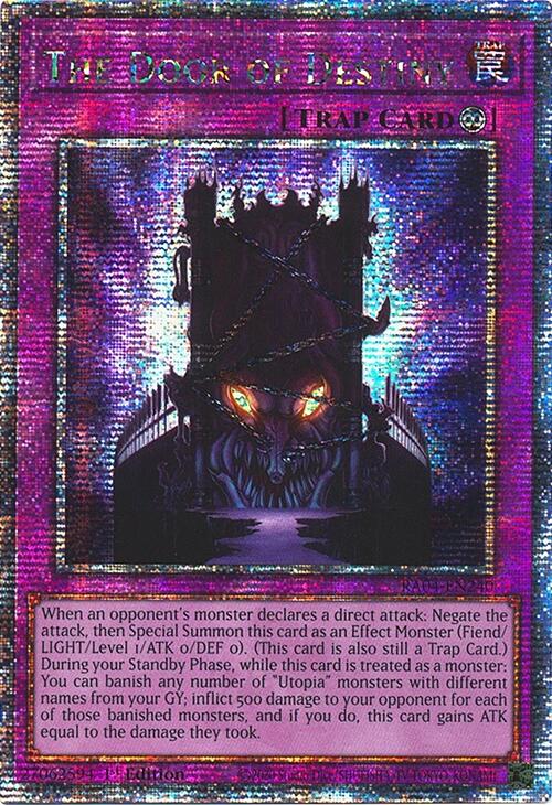 The Door of Destiny [RA04-EN240] Quarter Century Secret Rare Yu-Gi-Oh!
