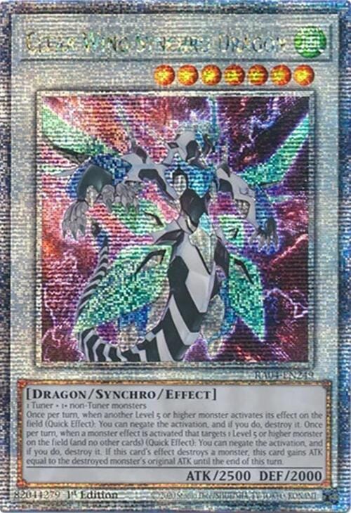 Clear Wing Synchro Dragon [RA04-EN249] Quarter Century Secret Rare - Yugioh Cards For Your TCG Needs!