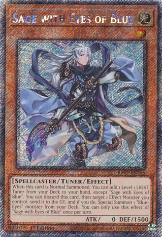 Sage with Eyes of Blue [RA04-EN266] Platinum Secret Rare - Yugioh Cards For Your TCG Needs!