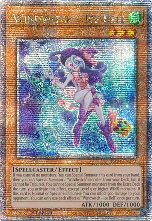 Windwitch - Ice Bell [RA04-EN273] Quarter Century Secret Rare Yu-Gi-Oh!