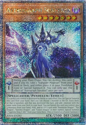 Astrograph Sorcerer [RA04-EN282] Quarter Century Secret Rare - Yugioh Cards For Your TCG Needs!