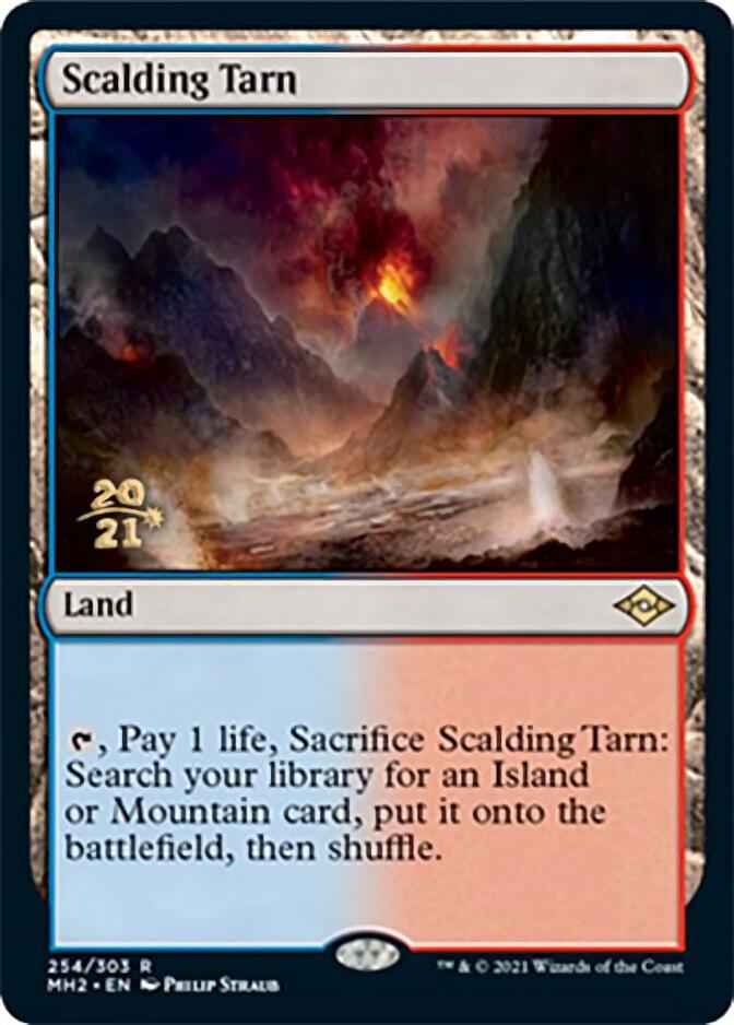 Scalding Tarn [Modern Horizons 2 Prerelease Promos] Magic: The Gathering