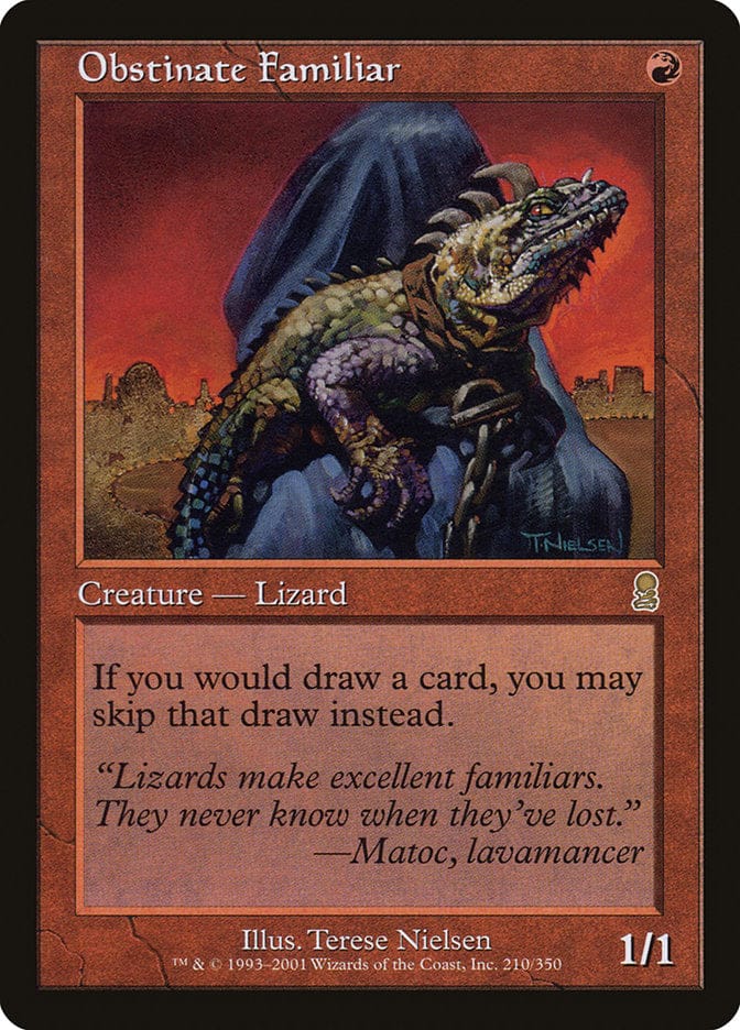 Obstinate Familiar [Odyssey] Magic: The Gathering