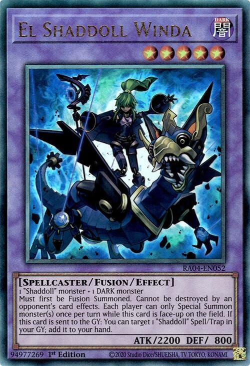 El Shaddoll Winda [RA04-EN052] Prismatic Ultimate Rare - Yugioh Cards For Your TCG Needs!