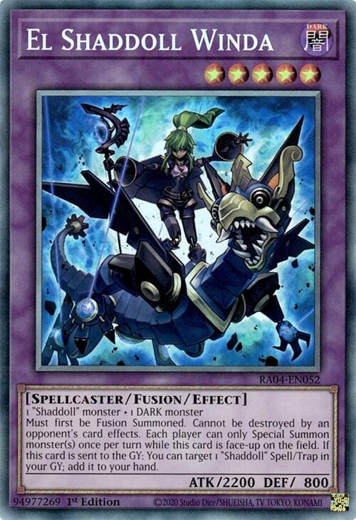 El Shaddoll Winda [RA04-EN052] Prismatic Collector's Rare - Yugioh Cards For Your TCG Needs!