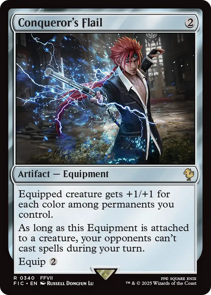 Conqueror's Flail [FINAL FANTASY Commander] Magic: The Gathering