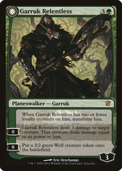 Garruk Relentless // Garruk, the Veil-Cursed [Innistrad] Magic: The Gathering