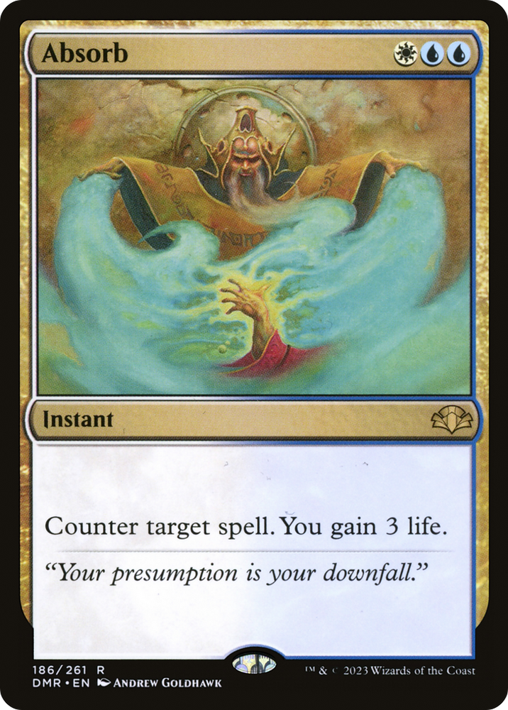 Absorb [Dominaria Remastered] Magic: The Gathering