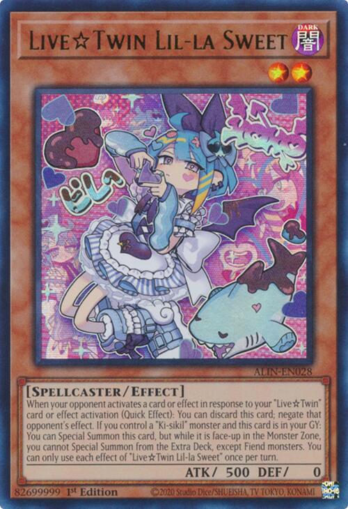 Live Twin Lil-la Sweet [ALIN-EN028] Ultra Rare - Yugioh Cards For Your TCG Needs!