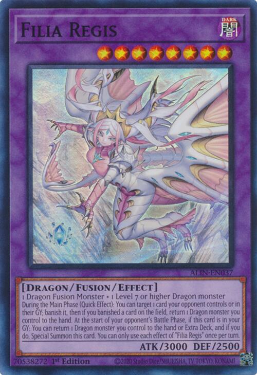 Filia Regis [ALIN-EN037] Super Rare - Yugioh Cards For Your TCG Needs!
