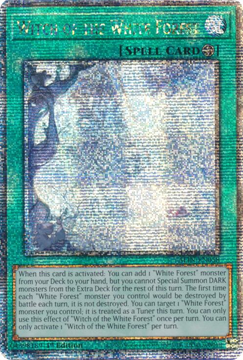 Witch of the White Forest [ALIN-EN058] Quarter Century Secret Rare Yu-Gi-Oh!