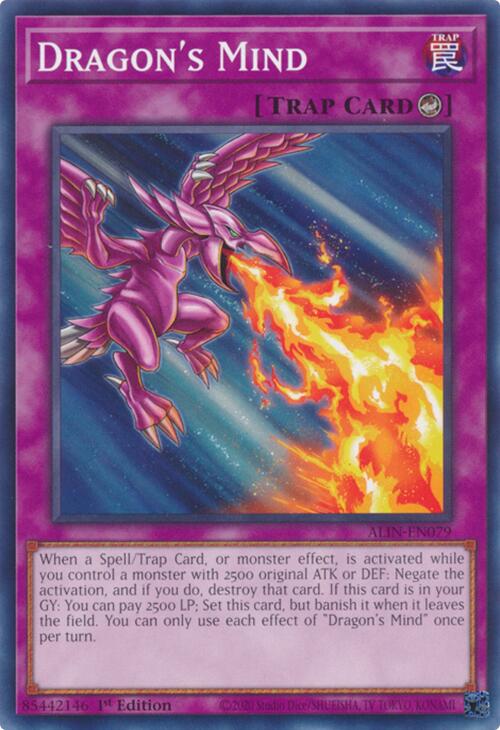 Dragon's Mind [ALIN-EN079] Common Yu-Gi-Oh!
