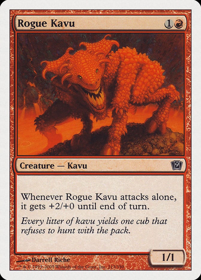 Rogue Kavu [Ninth Edition] Magic: The Gathering