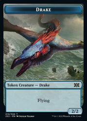 Drake // Eldrazi Scion Double-Sided Token [Double Masters 2022 Tokens] Magic: The Gathering