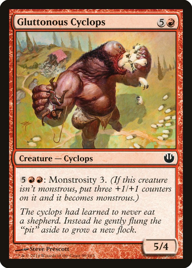 Gluttonous Cyclops [Journey into Nyx] Magic: The Gathering