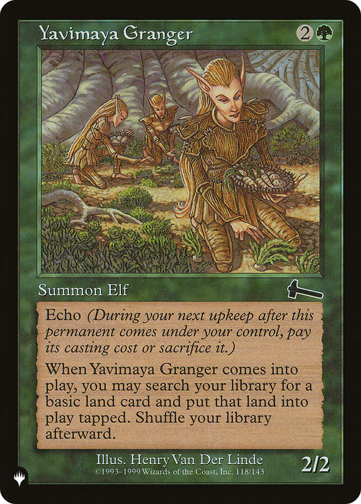 Yavimaya Granger [The List] Magic: The Gathering
