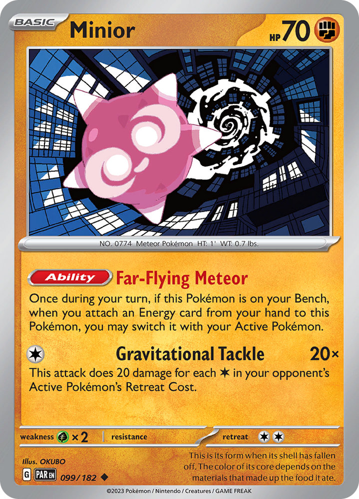 Minior (099/182) [Scarlet & Violet: Paradox Rift] Pokémon