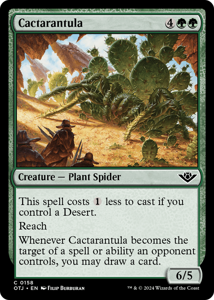 Cactarantula [Outlaws of Thunder Junction] Magic: The Gathering