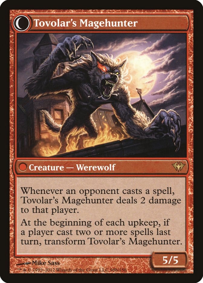 Mondronen Shaman // Tovolar's Magehunter [Dark Ascension] Magic: The Gathering