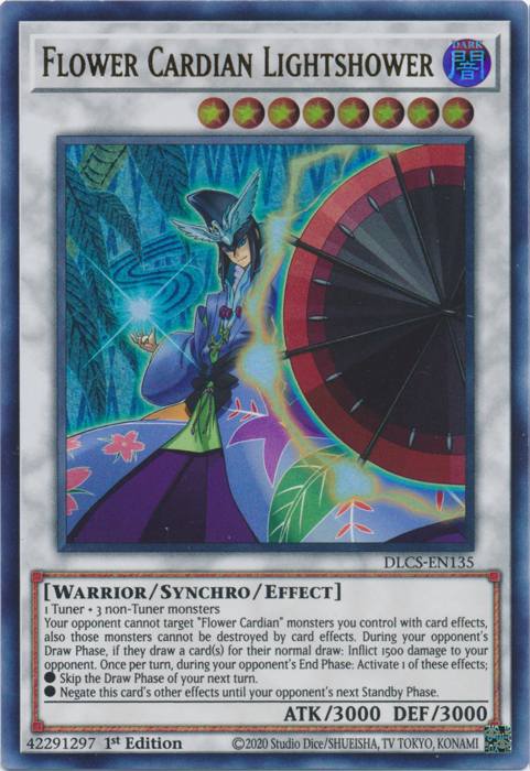 Flower Cardian Lightshower [DLCS-EN135] Ultra Rare - Yugioh Cards For Your TCG Needs!