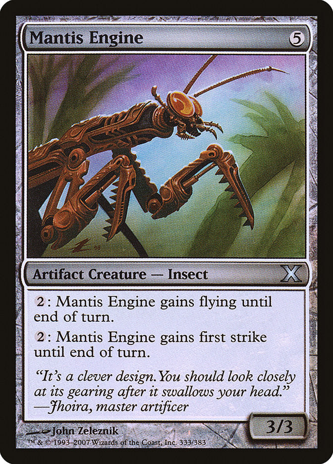 Mantis Engine (Premium Foil) [Tenth Edition] Magic: The Gathering