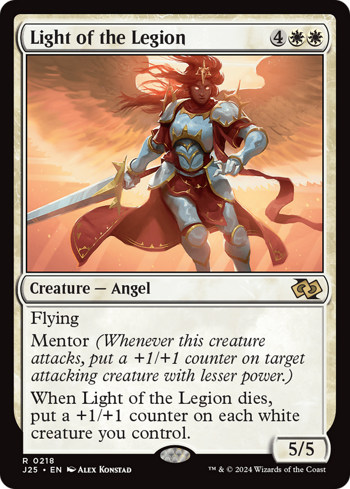 Light of the Legion [Foundations Jumpstart] Magic: The Gathering