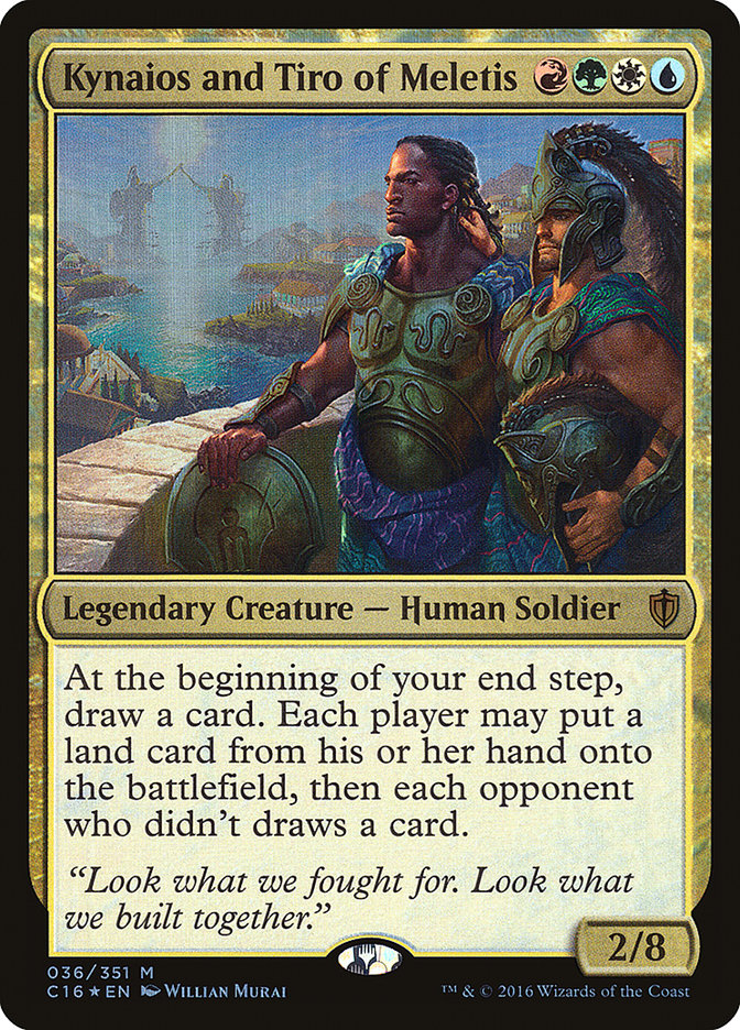 Kynaios and Tiro of Meletis [Commander 2016] Magic: The Gathering