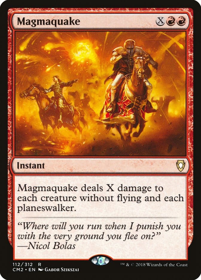 Magmaquake [Commander Anthology Volume II] Magic: The Gathering