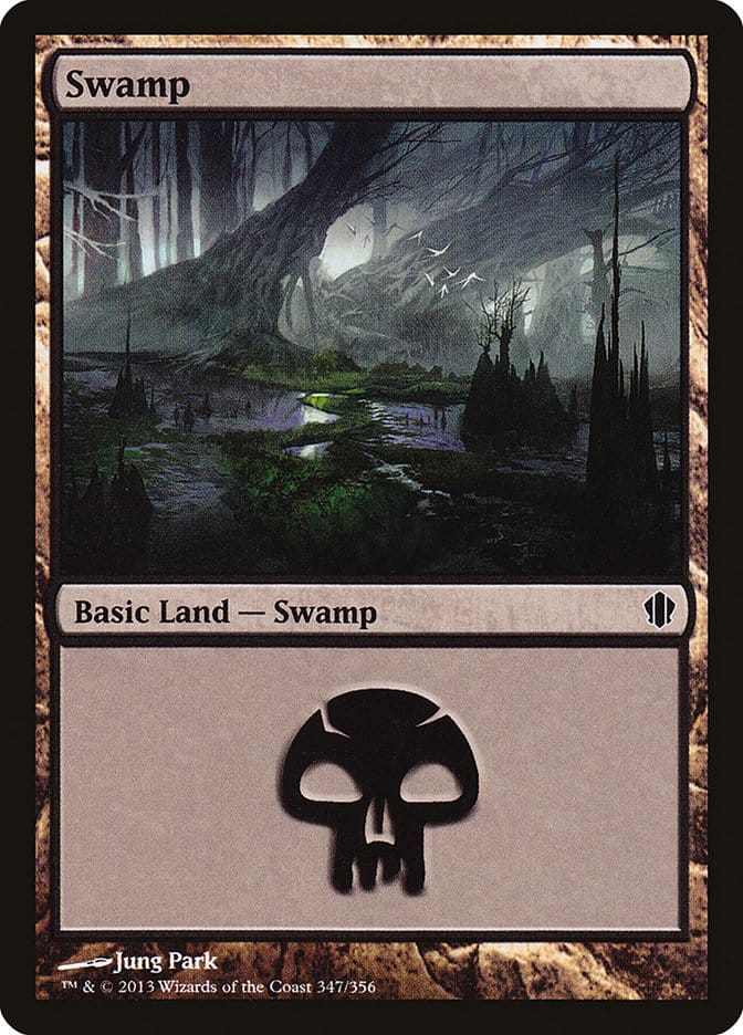 Swamp (347) [Commander 2013] Magic: The Gathering