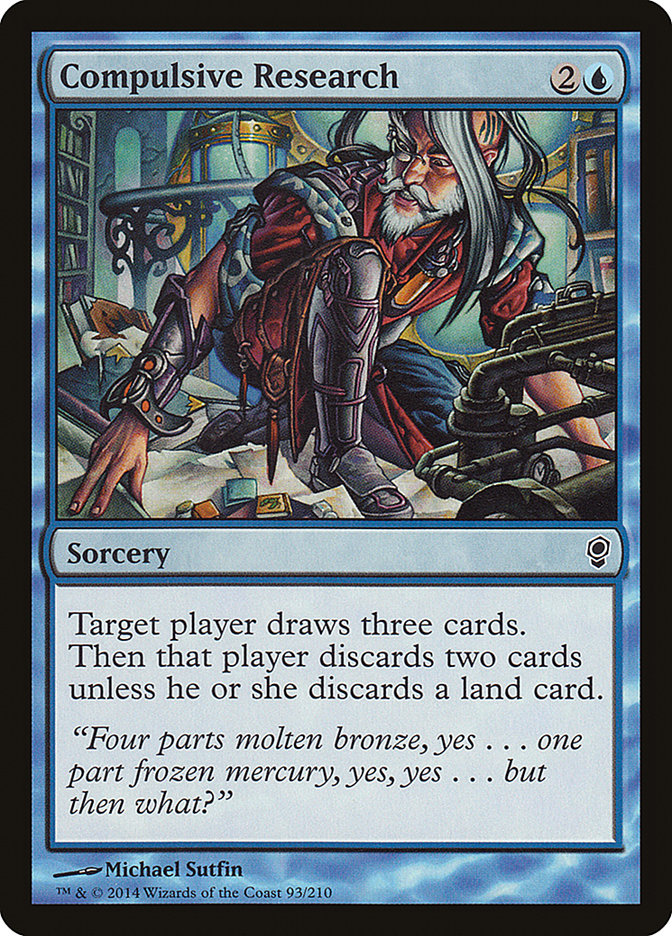 Compulsive Research [Conspiracy] Magic: The Gathering
