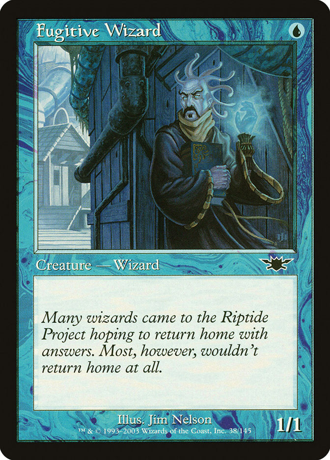 Fugitive Wizard [Legions] Magic: The Gathering