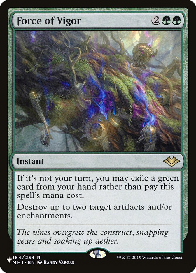 Force of Vigor [The List] Magic: The Gathering