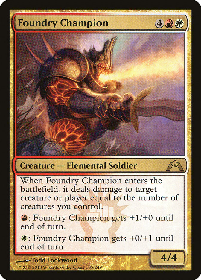 Foundry Champion [Gatecrash] Magic: The Gathering