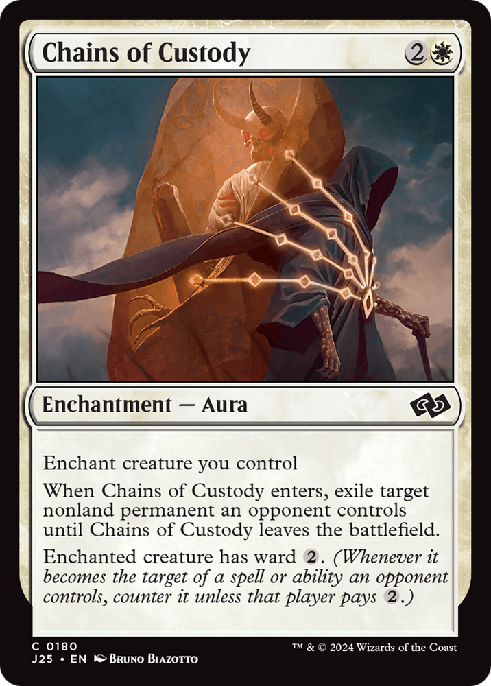 Chains of Custody [Foundations Jumpstart] Magic: The Gathering