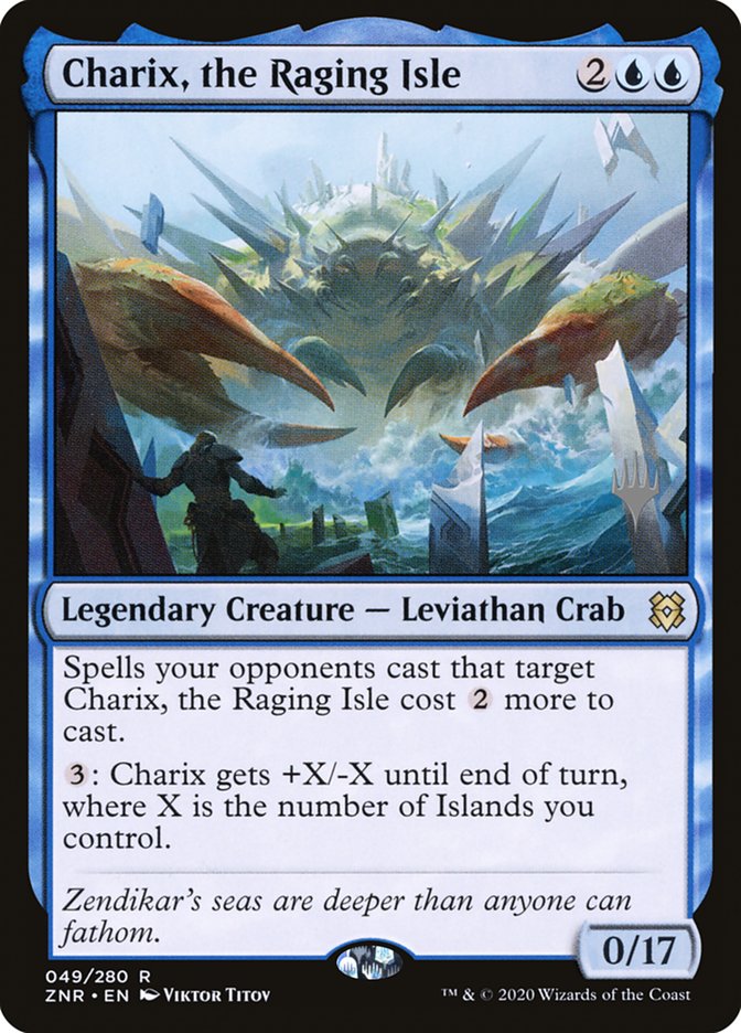 Charix, the Raging Isle (Promo Pack) [Zendikar Rising Promos] Magic: The Gathering