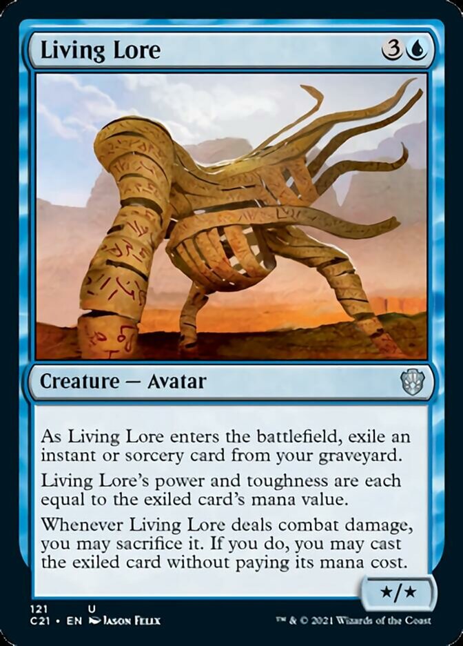 Living Lore [Commander 2021] Magic: The Gathering