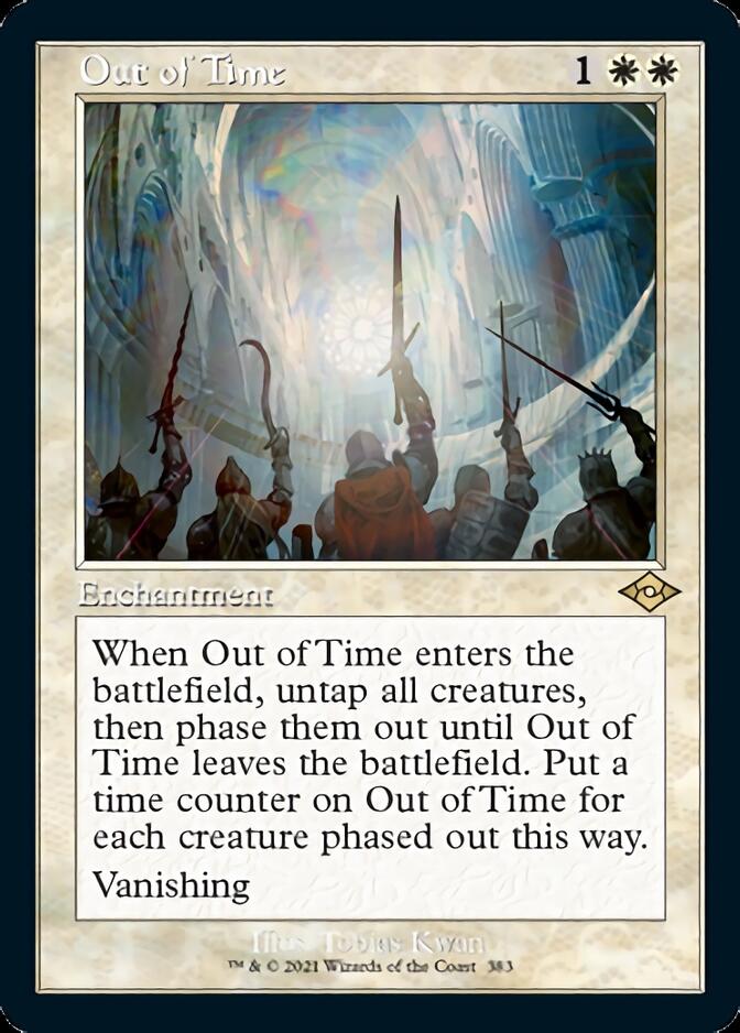 Out of Time (Retro Foil Etched) [Modern Horizons 2] Magic: The Gathering