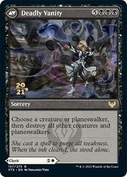 Selfless Glyphweaver // Deadly Vanity [Strixhaven: School of Mages Prerelease Promos] Magic: The Gathering