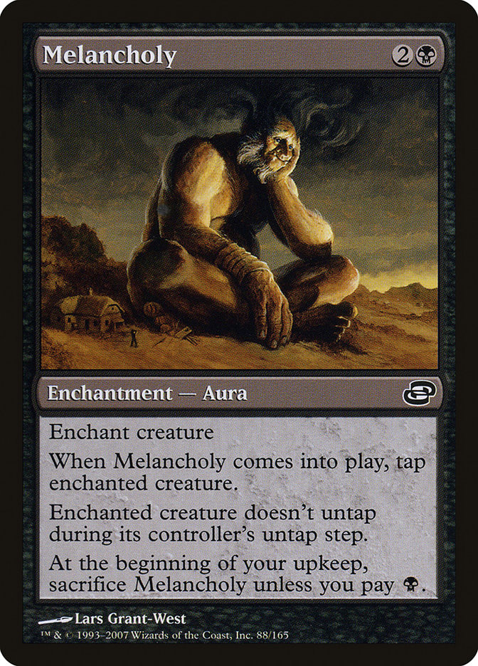 Melancholy [Planar Chaos] Magic: The Gathering