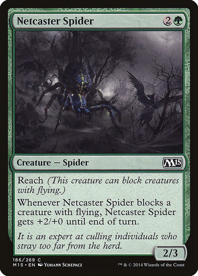 Netcaster Spider [Magic 2015] Magic: The Gathering
